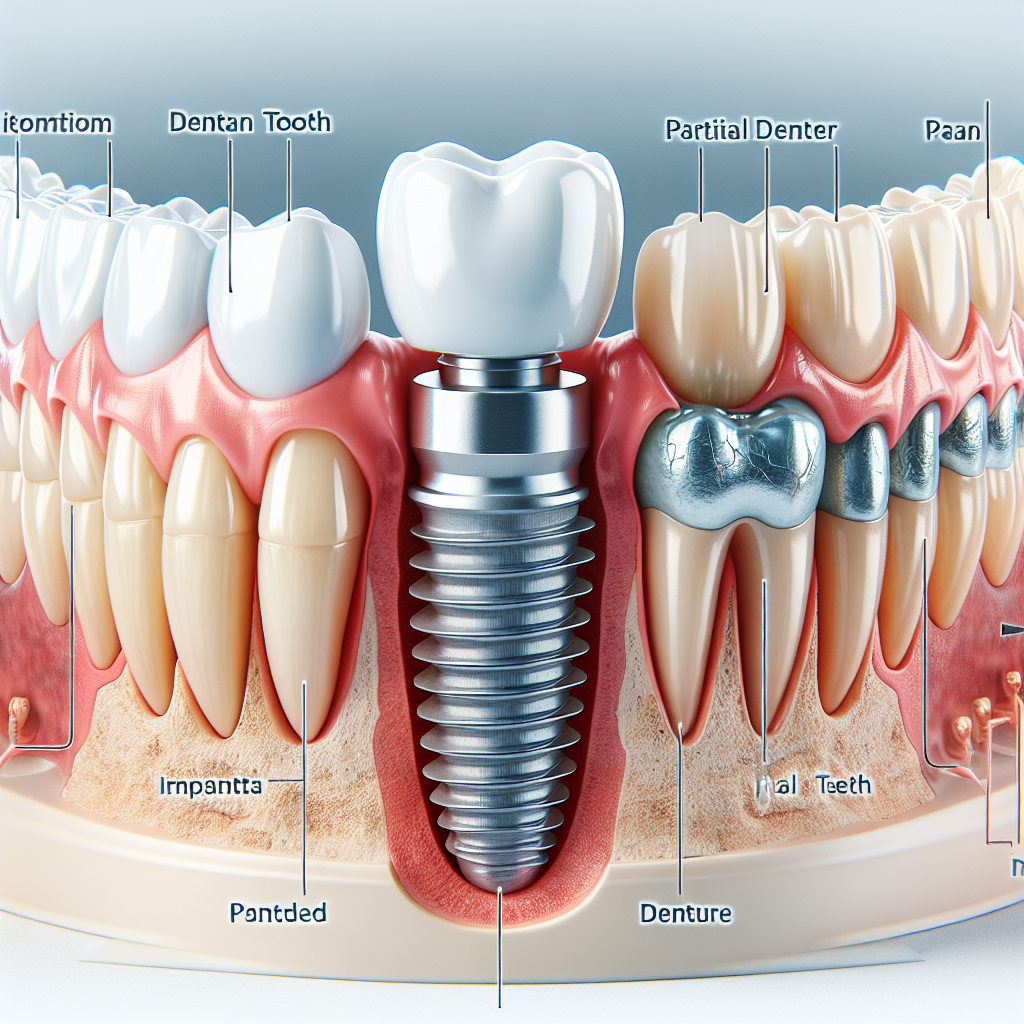 Jakie są różnice między implantem zęba a tradycyjną protezą zębową?