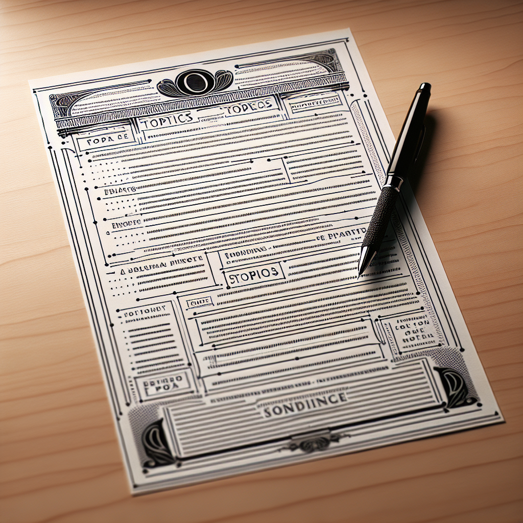 Co to jest konspekt?