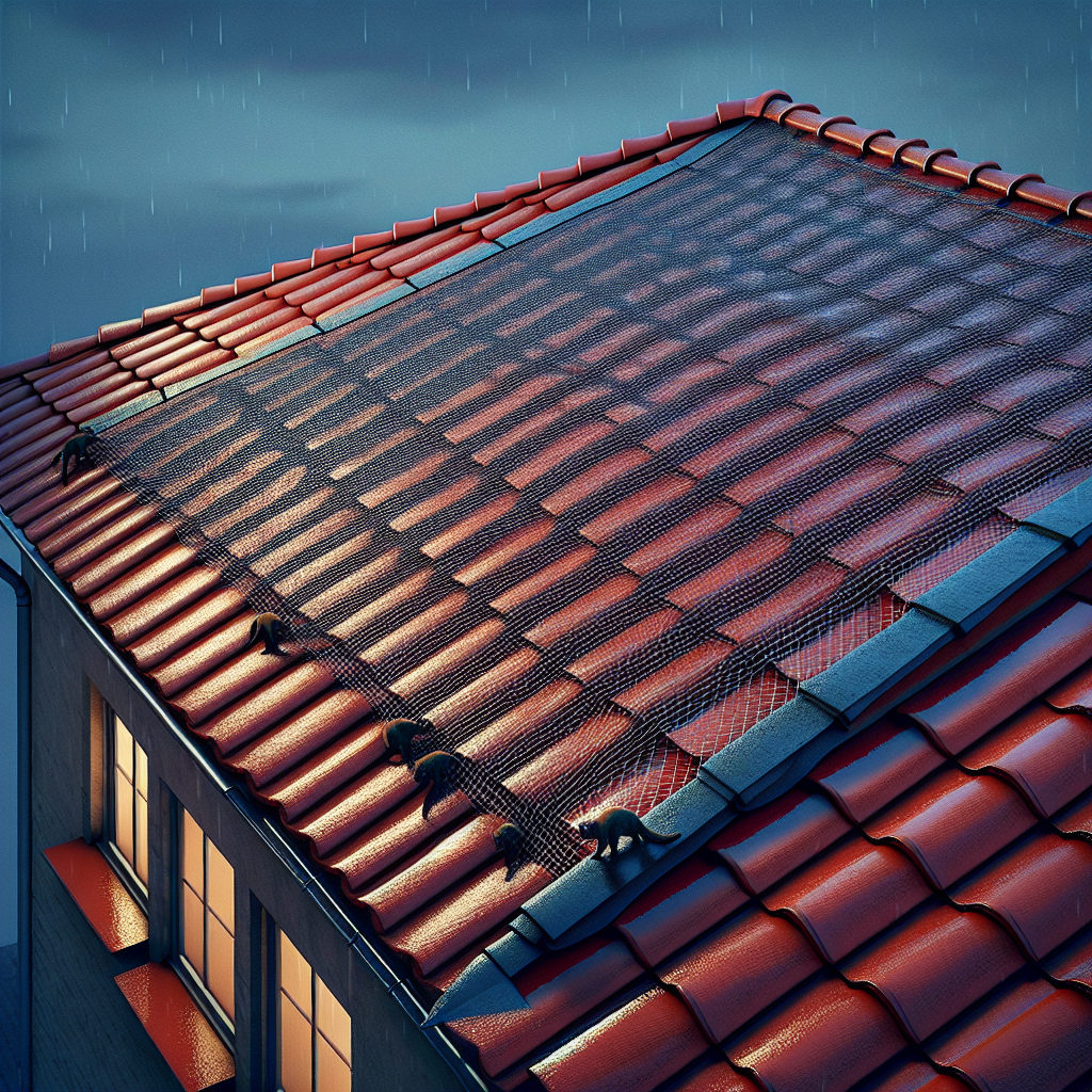 Jak zabezpieczyć dach przed kunami?