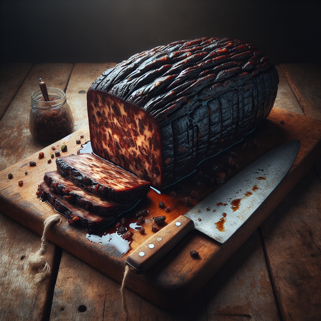 Salceson czarny – przepis na domową wędlinę