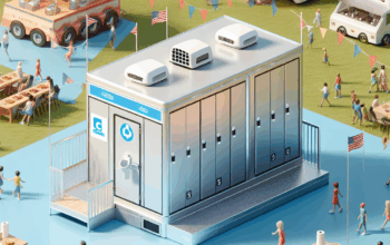 Mobilna toaleta z klimatyzacją i ogrzewaniem – idealna dla eventów całorocznych