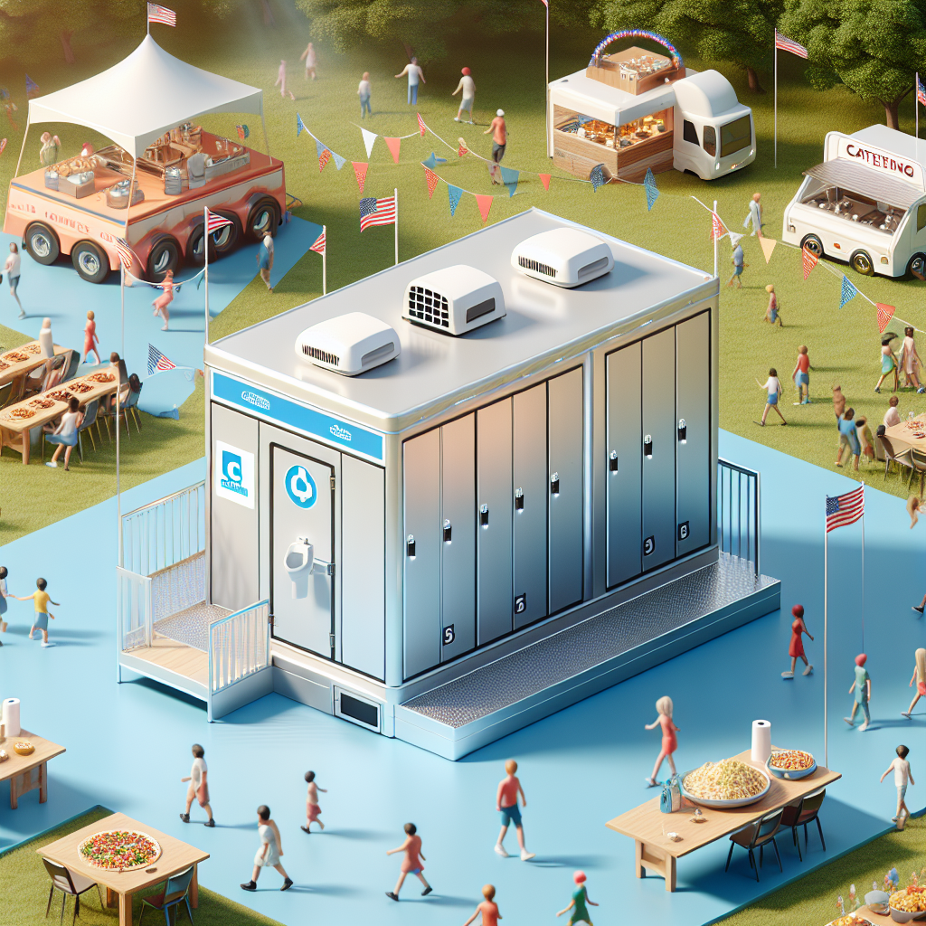 Mobilna toaleta z klimatyzacją i ogrzewaniem – idealna dla eventów całorocznych